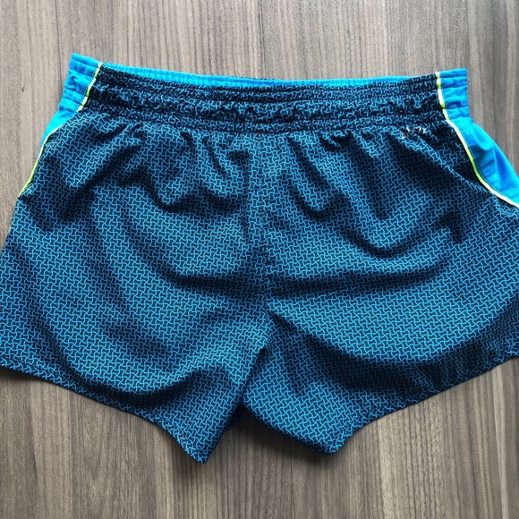 Nike Dri-fit Running Shorts - Blue Pattern - Picture 3 of 5